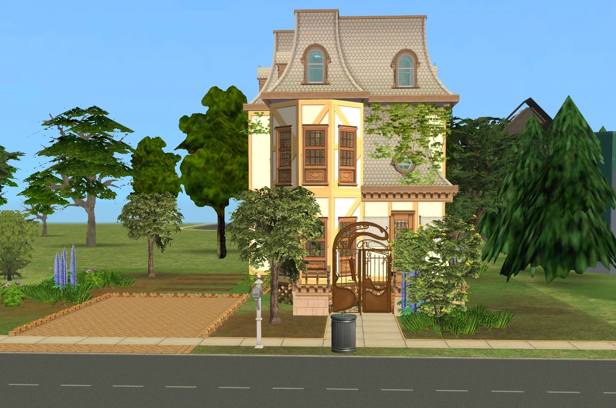 the big house by lidiqnata sims 2